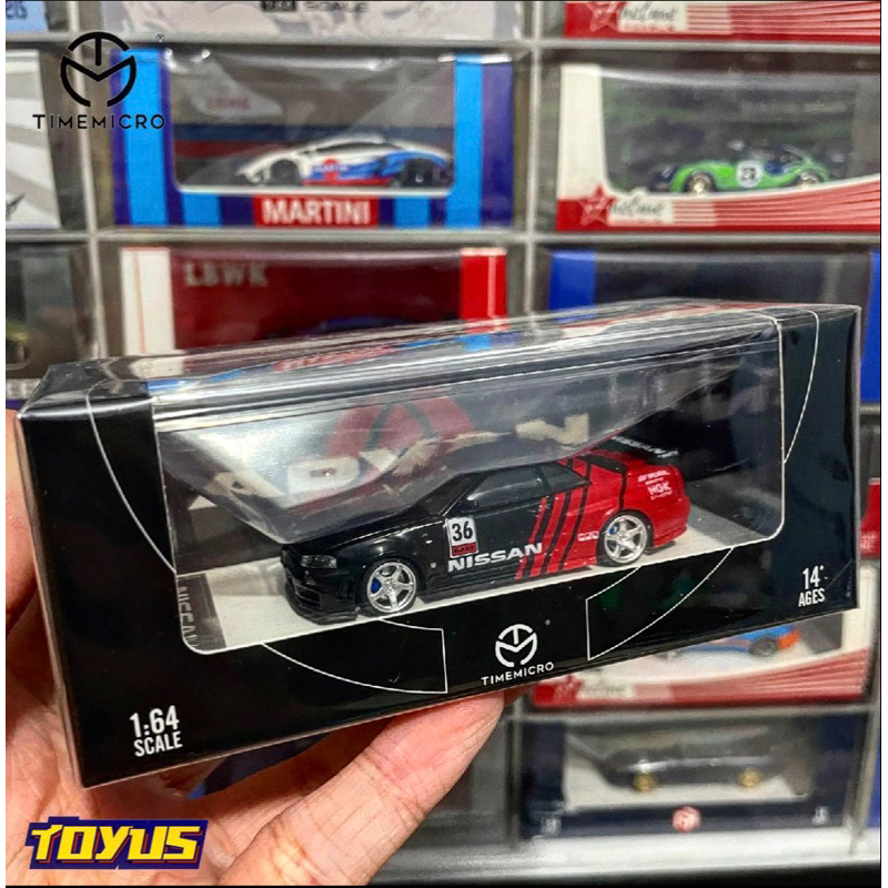 Time Micro - Nissan GTR R34 Open Hood Advan Livery