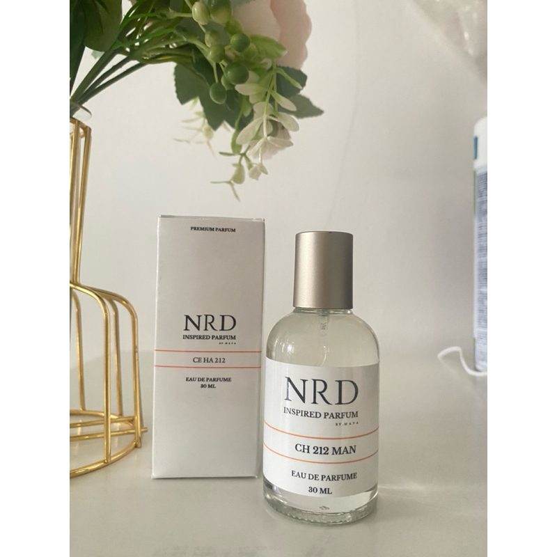 NRD - 212vip man- Parfum Wanita - Gratis pouch- Parfum Pria Unisex Original Wangi Tahan Lama