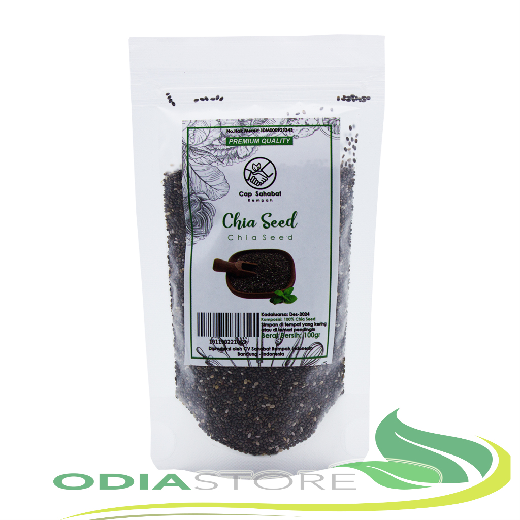 

Organic Black Chia Seed 100gr / USDA / Rempah / JSR ORGANIK 100% PREMIUM QUALITY