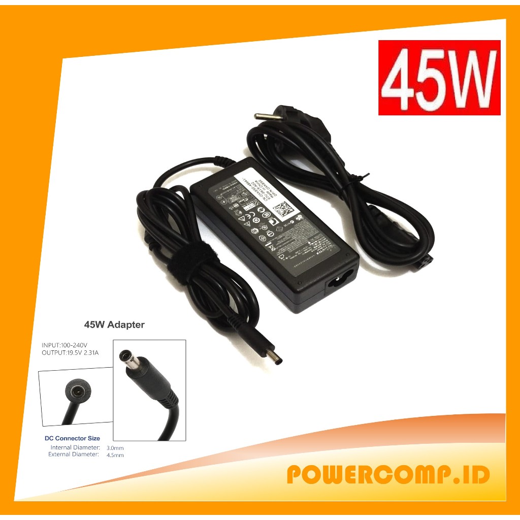 Charger Laptop Dell Inspiron 5559 5570 5755 5759 5770 5000 3000 Dell XPS 12, XPS 12 MLK