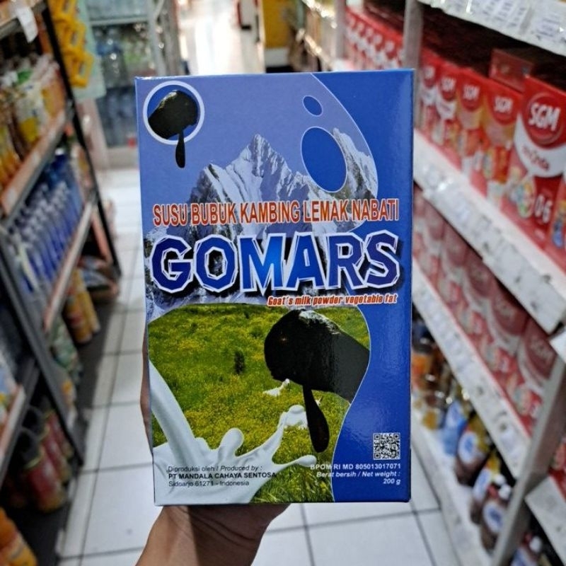 

GOMARS SUSU BUBUK KAMBING 200GR