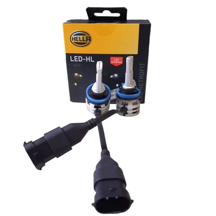 HELLA LAMPU LED H4 H11 HB3 HB4