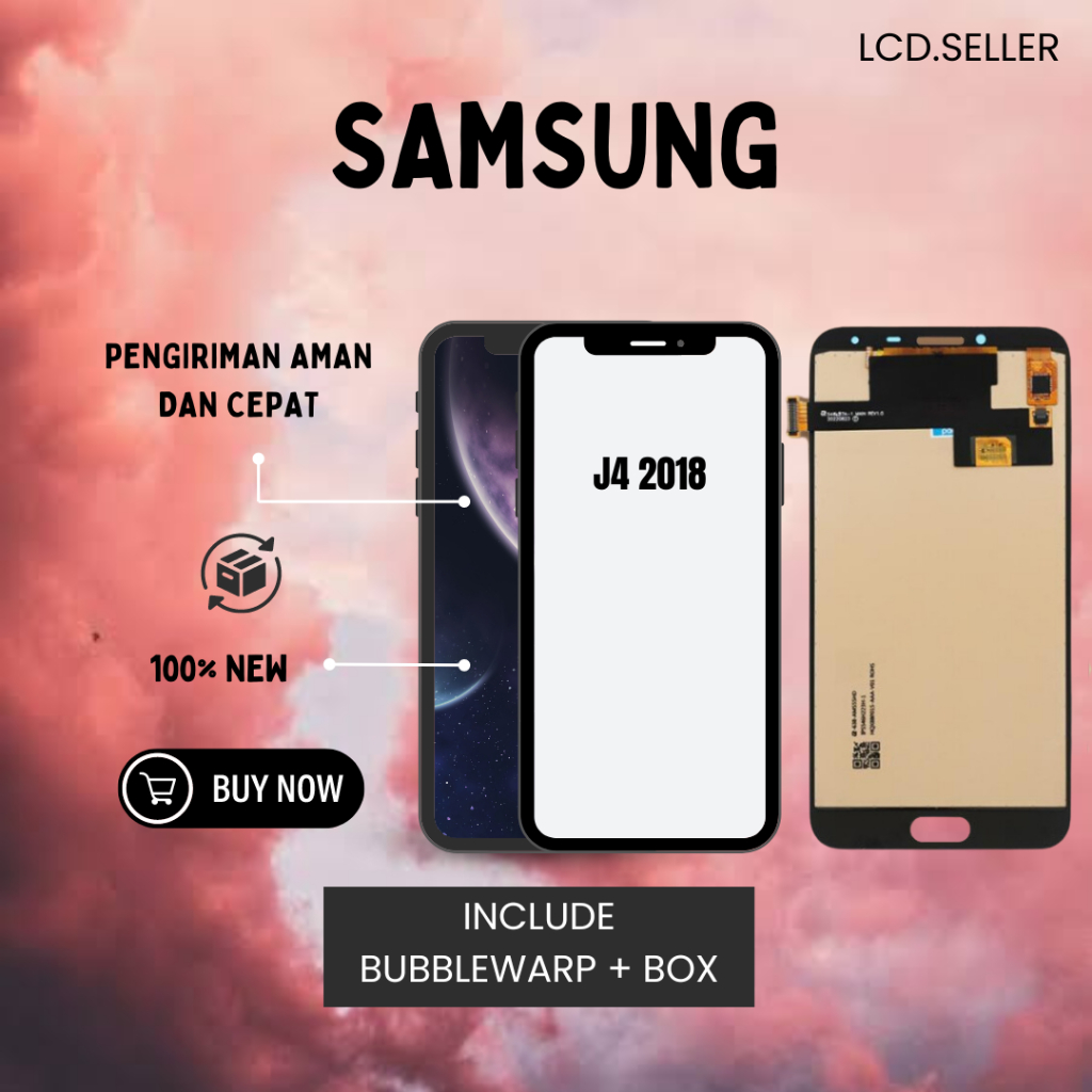 LCD FULLSET TOUCHSCREEN SAMSUNG SAMSUNG J4 2018 / J400 ORI