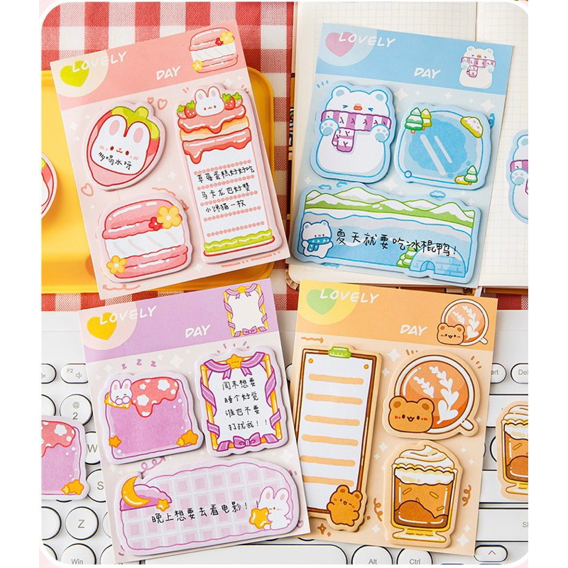 

Sticky notes 3 in 1 / notepad / sticky note / memopad NP32