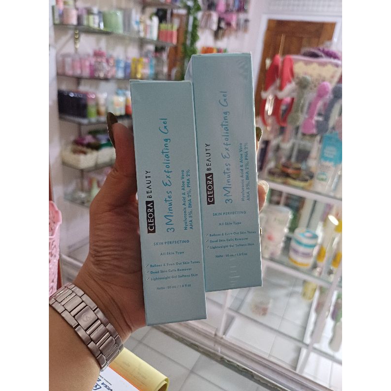 CLEORA BEAUTY EXFOLIATING GEL/CLEORA BEAUTY