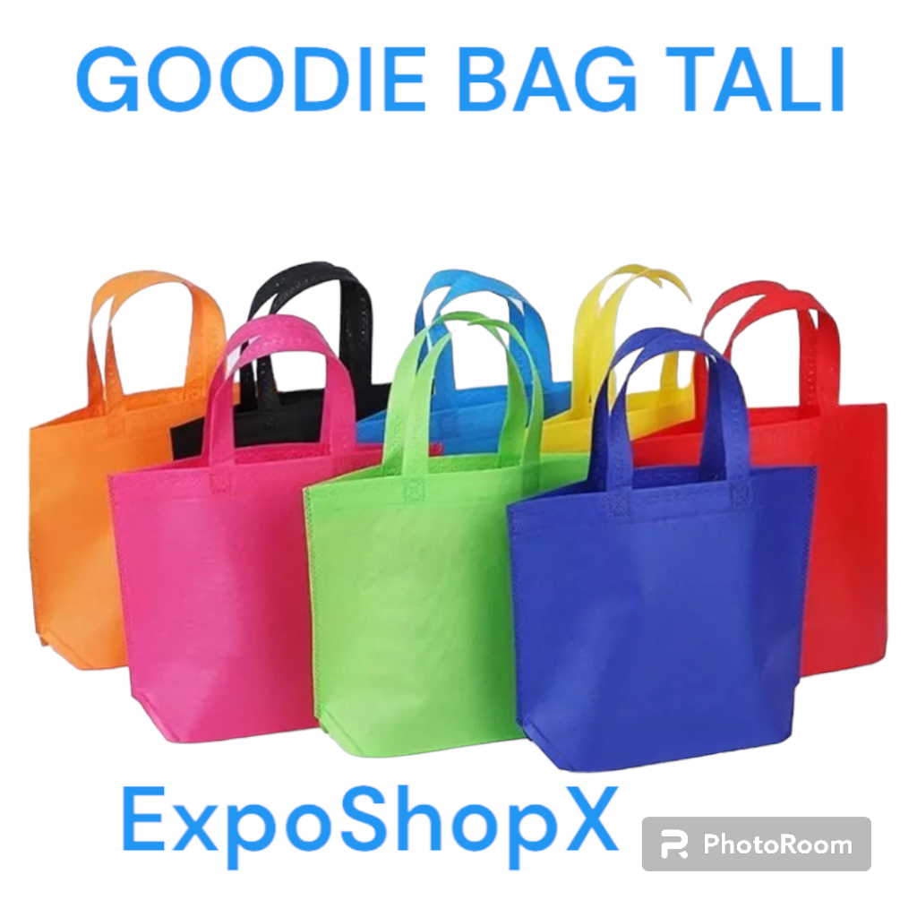 

Tas Belanja Spunbond Handle Jinjing Tas Souvenir Hajatan Hampers Kantong Ukuran Kecil Besar/paper bag