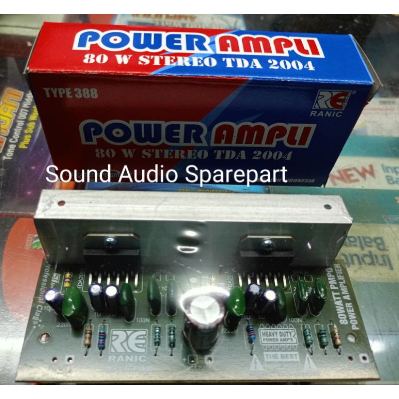 KIT POWER AMPLIFIER STEREO TDA2004/2005 BTL