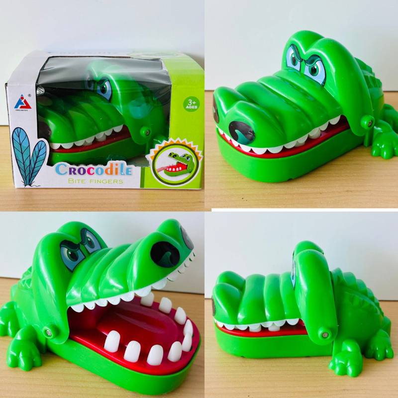 Mainan Anak CROCODILE DENTIST GAME / MAINAN GIGI BUAYA - GIGIT BUAYA - Buaya Gigi Hjau