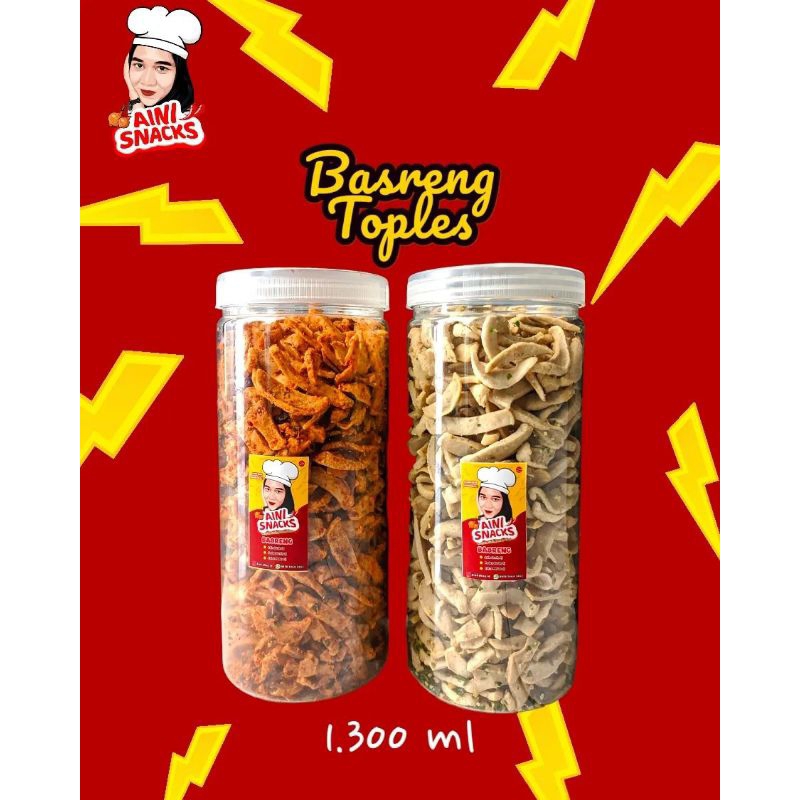 

Basreng Ainisnack Toples 1300ml