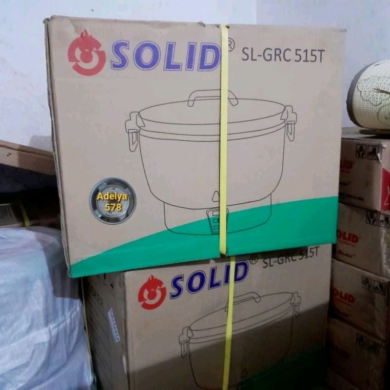 Gas Rice Cooker 15 liter Solid SL-GRC 515T
