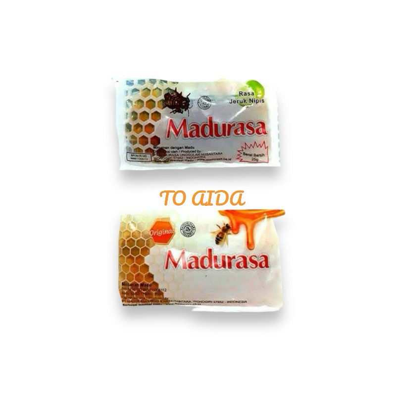 

Madurasa Sachet rasa Original & Jeruk Nipis