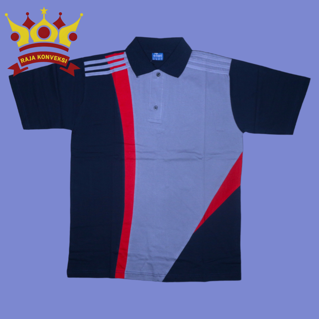 Baju Seragam Olahraga Lengan Pendek Kerah Unisex/Baju Seragam Pendek Dewasa