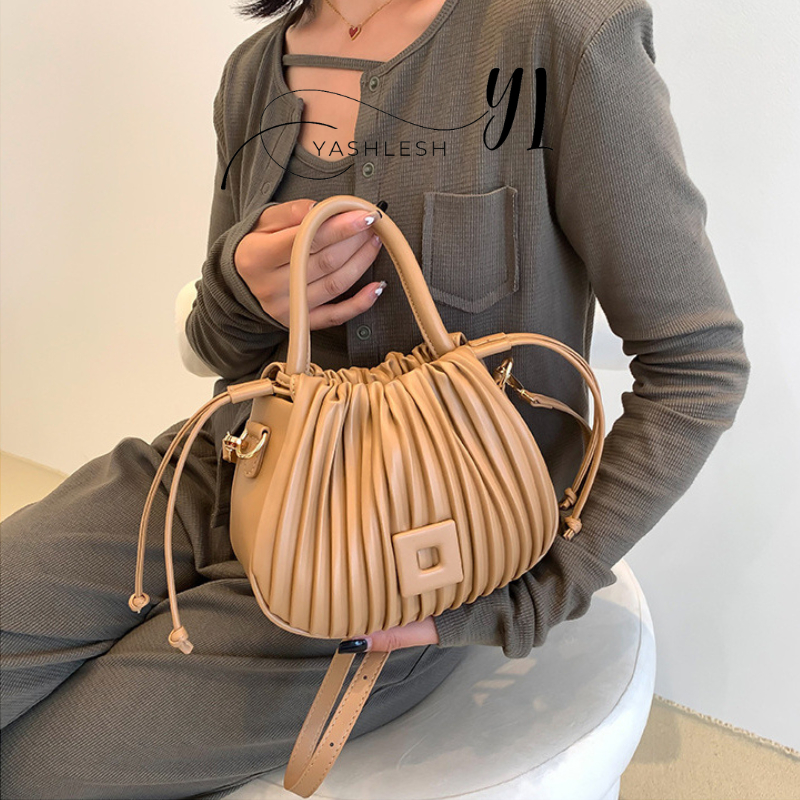 TAS SHOULDER BAG WANITA FUJI KERUT PREMIUM