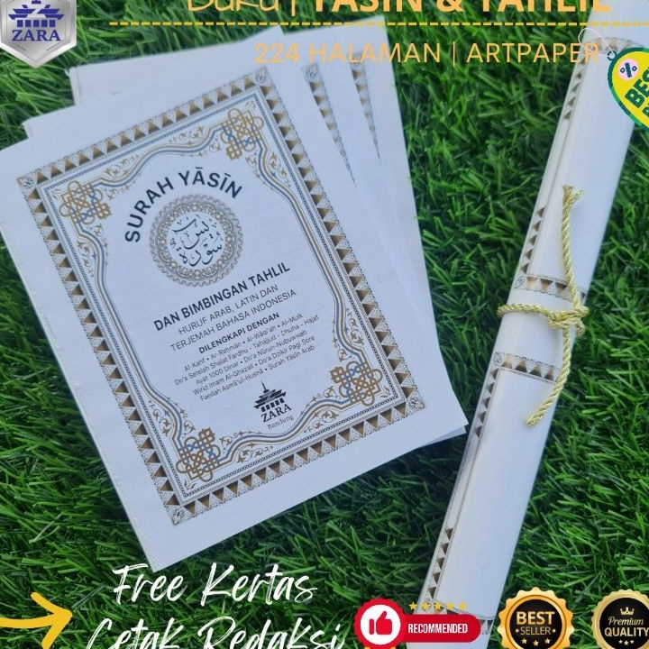 Sale Buku Yasin  224 Halaman Glossy  Jahit Benang  Tanpa Cover