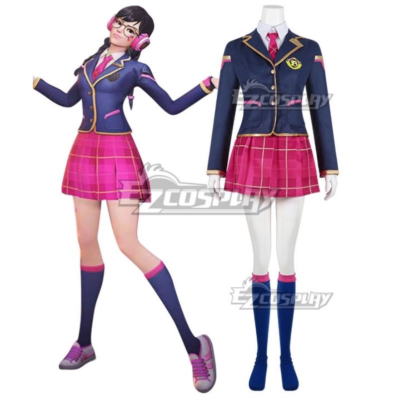 Kostum D.Va Overwatch Academy