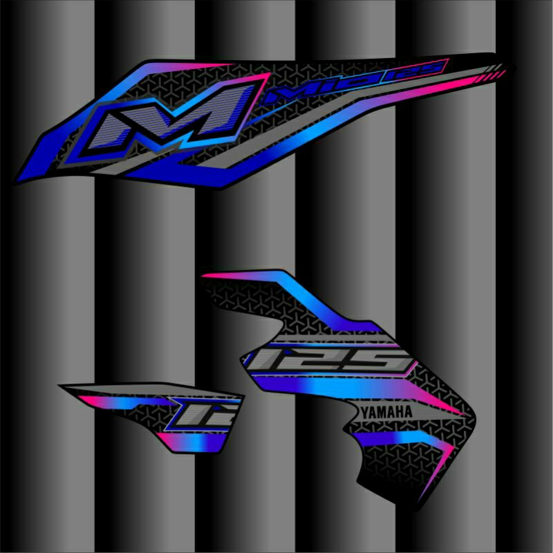 striping mio m3 custom