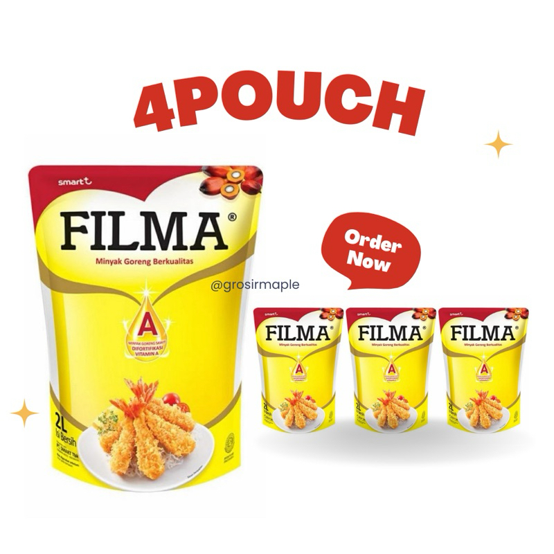 

FILMA MINYAK GORENG - 2 LITER (4 POUCH)