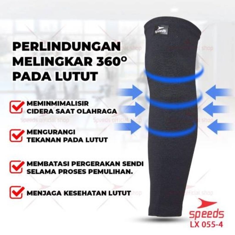 Knee Protection Deker Pelindung Betis SPEEDS 005-4