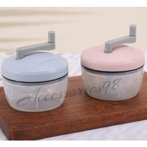 Chopper Manual Blender Mini putar serbaguna / Blender Manual Mini putar