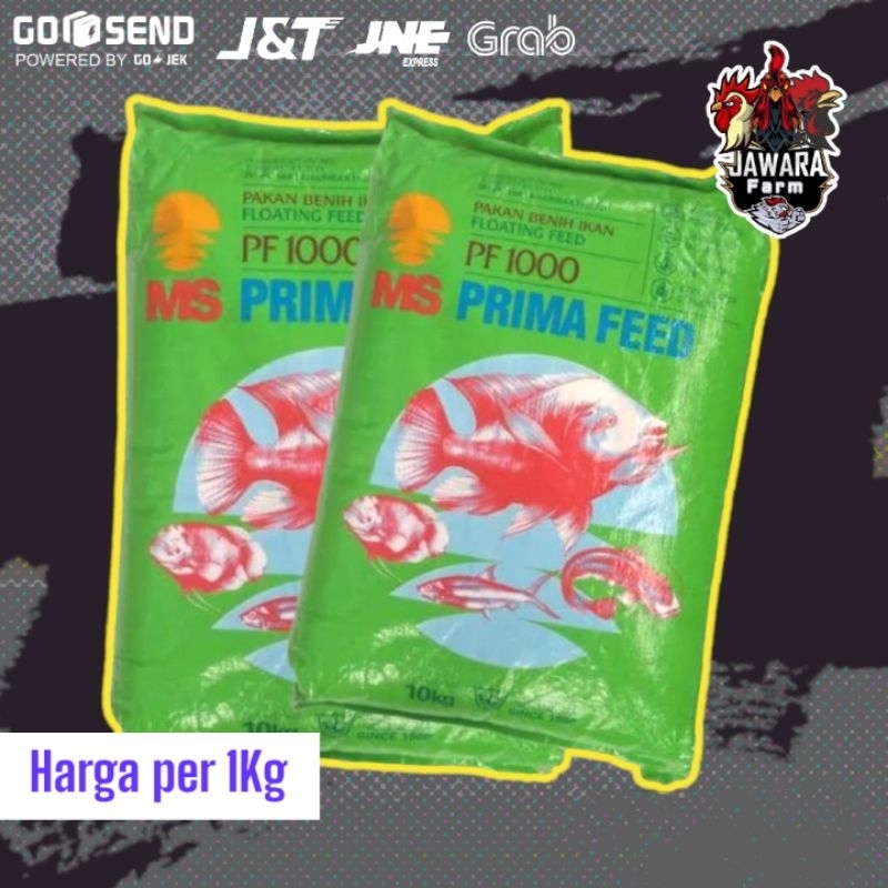 Pakan PF1000 dan PF 500 Pur Pakan Vaname Ikan Udang Burayak