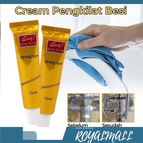 Cream Pengkilat Besi Stainless Steel Ceramic Polishing Paste 10ml / Cream Krim Pengkilap Pengkilat P