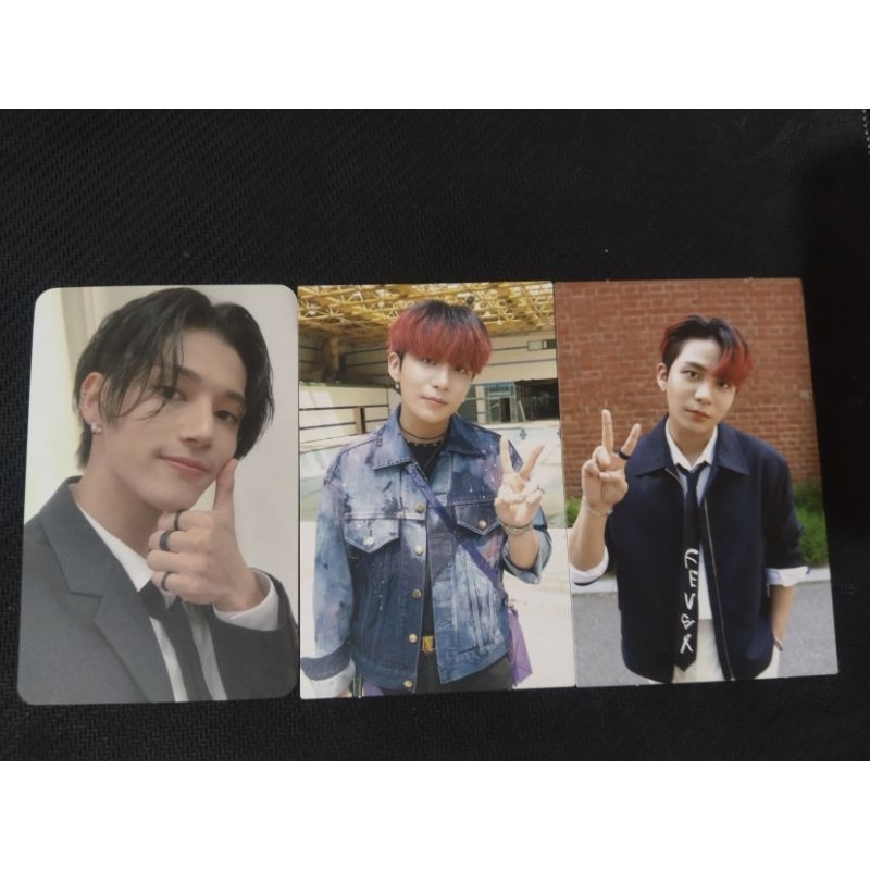 PHOTOCARD ATEEZ WOOYOUNG JONGHO FEVER THANXX INCEPTION