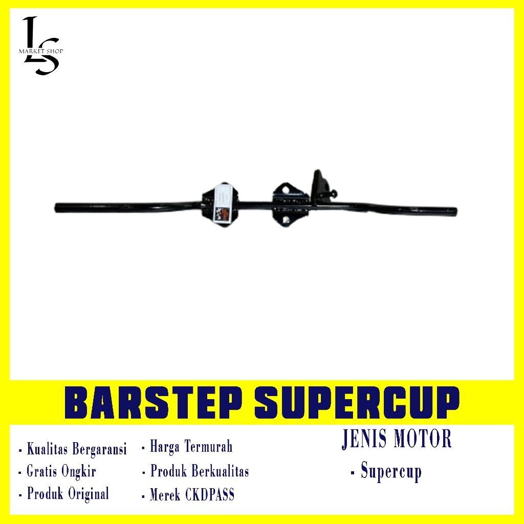 LSMARKETSHOP - Besi Barstep Bar Step Depan Honda C70 C700 Barstep Supercup Barstep Footstep C70 C700