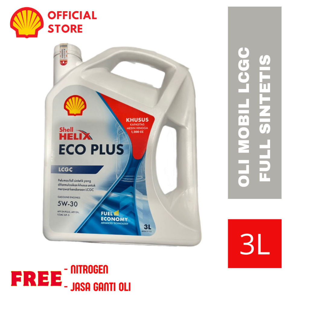Shell Helix ECO PLUS 0W-20 3L