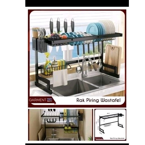 rak piring wastafel 85cm