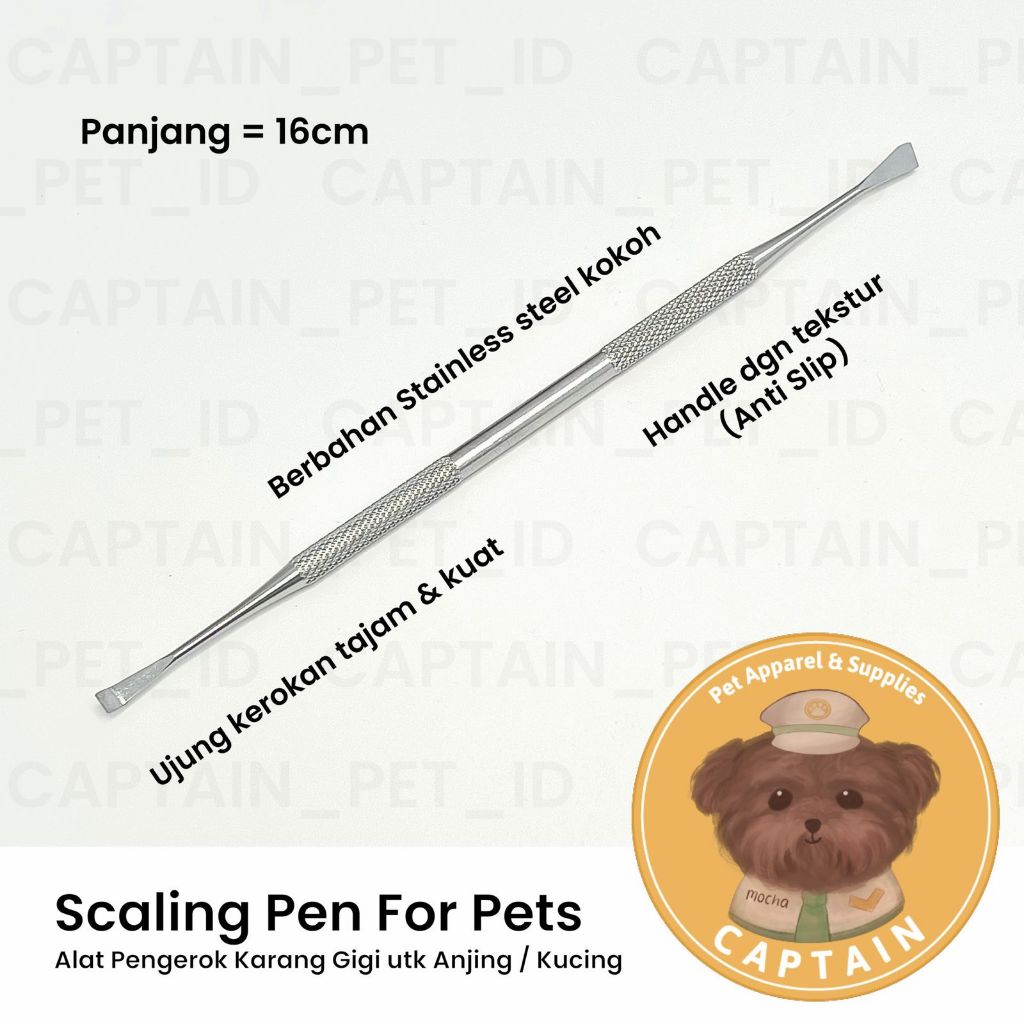 RB PENGEROK KARANG GIGI ANJING KUCING