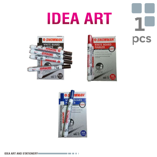 

Spidol Snowman Whiteboard ABG-12 - Spidol Non Permanent