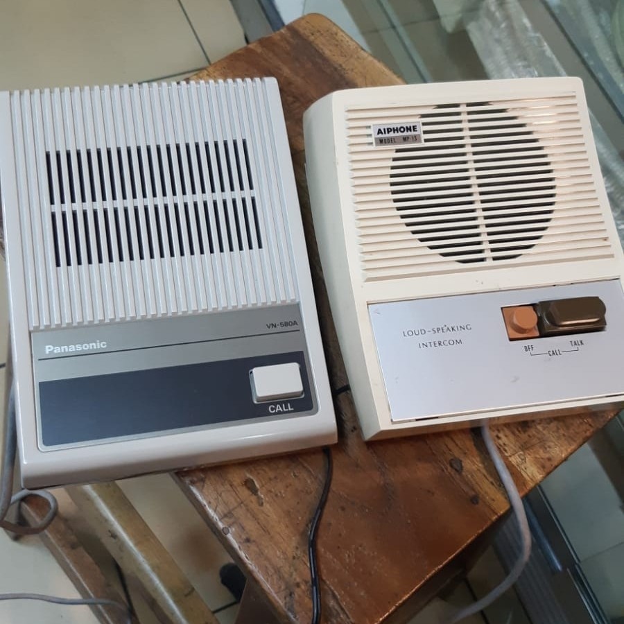 Intercom Aiphone 2 Arah /paket interkom Aiphone + Panasonic Vn 580 A