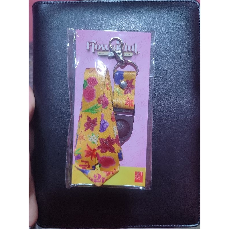 

Lanyard Flowerfull Yellow
