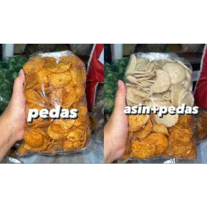 

Kerupuk | Keripik Basreng Pedas Original Gurih