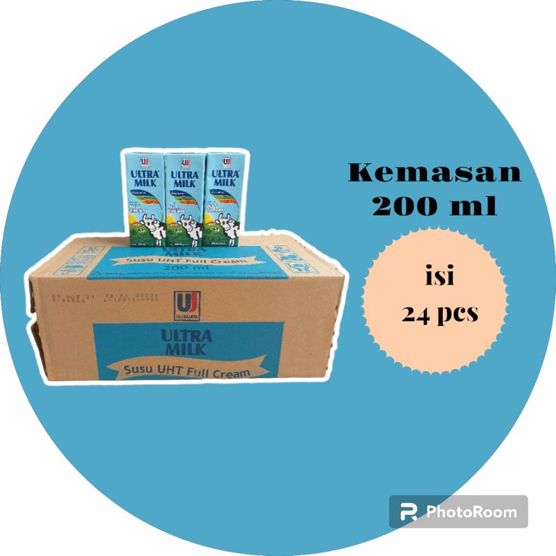 

Susu Ultra full cream 200 ml 1 dus