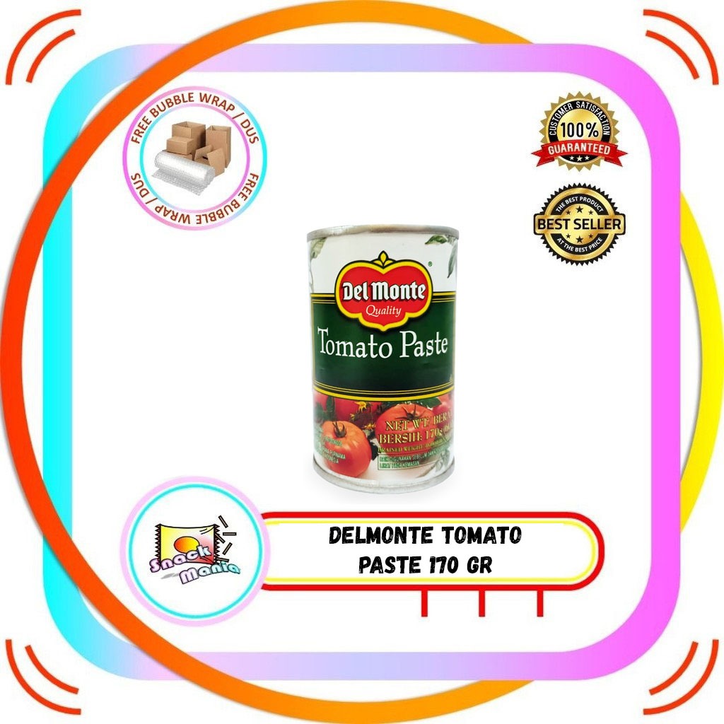 

Delmonte Del Monte Tomato Paste Saus Pasta Tomat ~ 170 gr