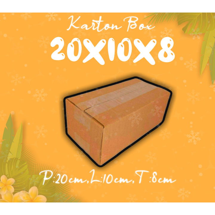 

KARTONBOX 20X10X8 (KARDUS PACKING/KARDUS MINI/KARDUS POLOS)