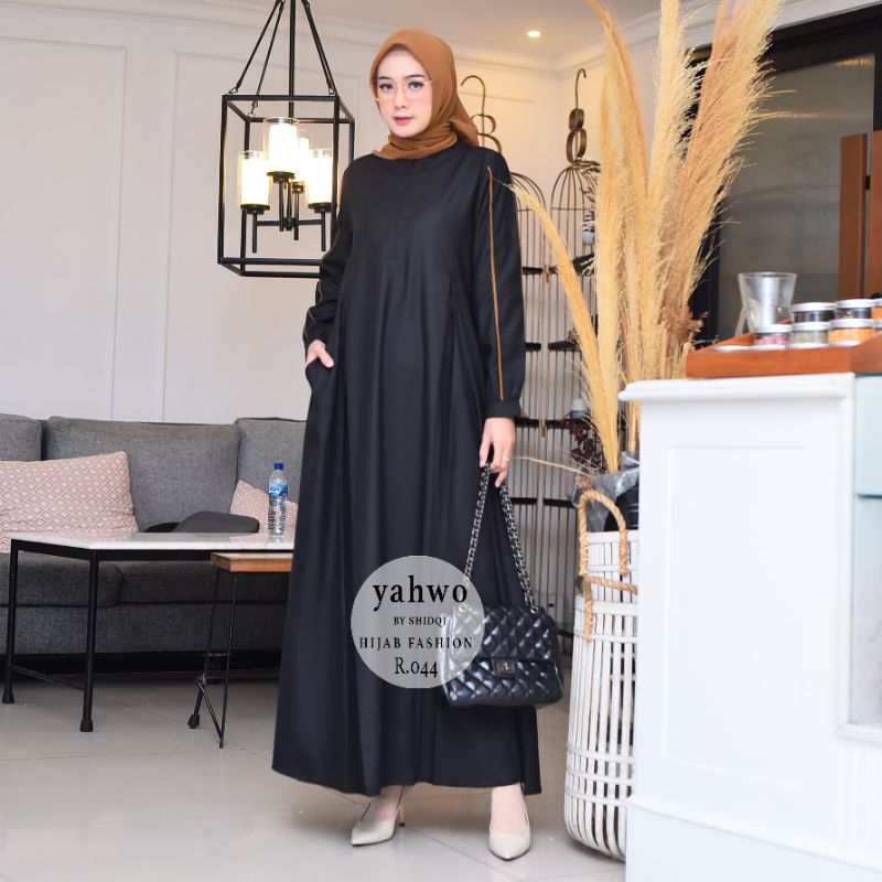 gamis katun toyobo fodu gamis katun kombinasi