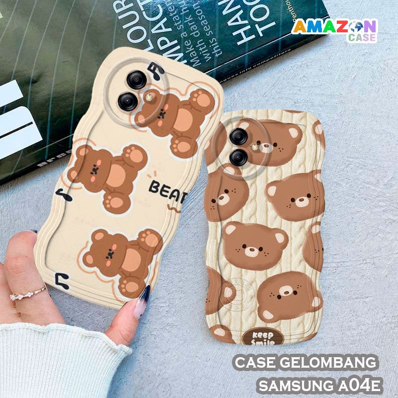 Softcase gelombang SAMSUNG  A04E > case custom > case SAMSUNG > Aksesoris Handphone > Casing HP SAMS