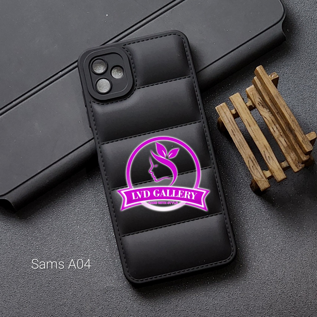 Samsung A04 Samsung A04E Samsung A04S SoftCase Pillow Macaron Black Case Bantal Samsung A04 Samsung 