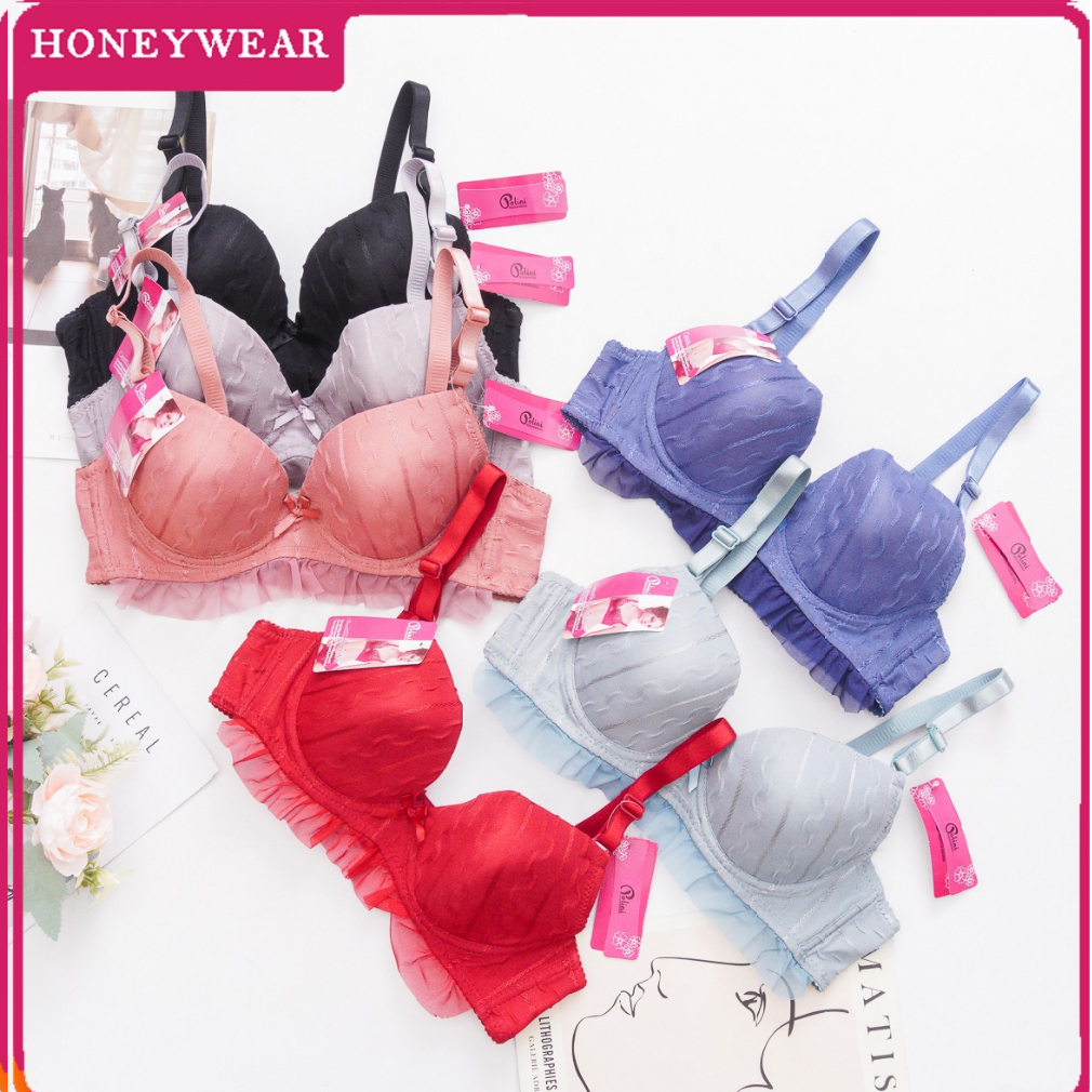 HW - Bra Push Up Wanita Pakaian Dalam Wanita Bh POLINI Berkawat K3 G633