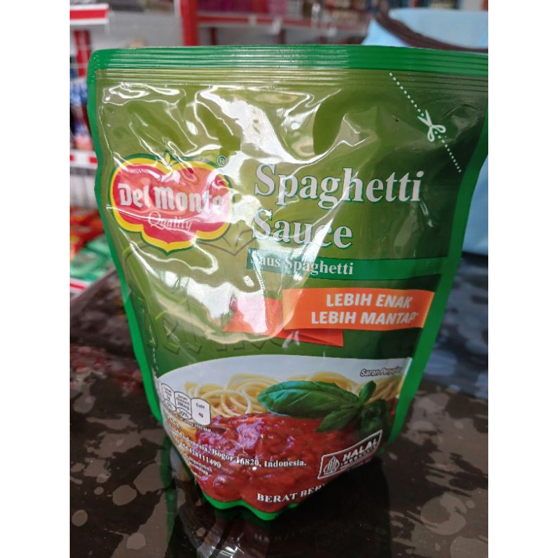 

Saus spaghetti Del monte 250gr