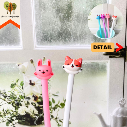 

Pulpen Gel Serigala Tinta Hitam PGK-1068 Alat Tulis Sekolah Stationery