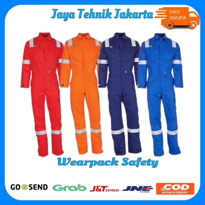 Baju WEARPACK Safety Tommy Seragam Kerja Pria Keren