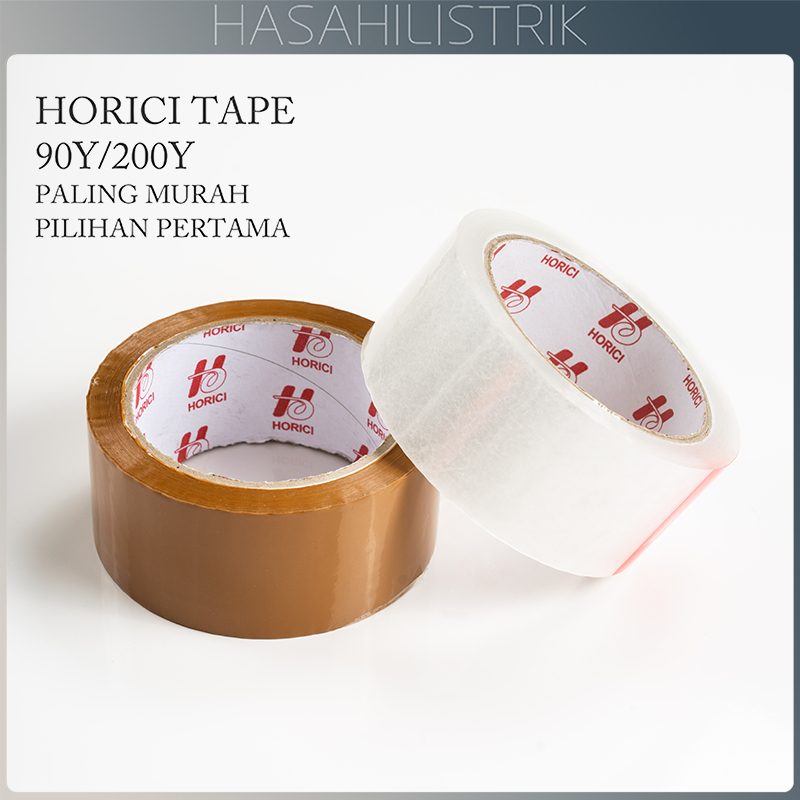 

Lakban Bening 90Yard 1 slop isi 6pcs Isolasi selotip clear tape Daya Lengket kuat lakban coklat Fragile