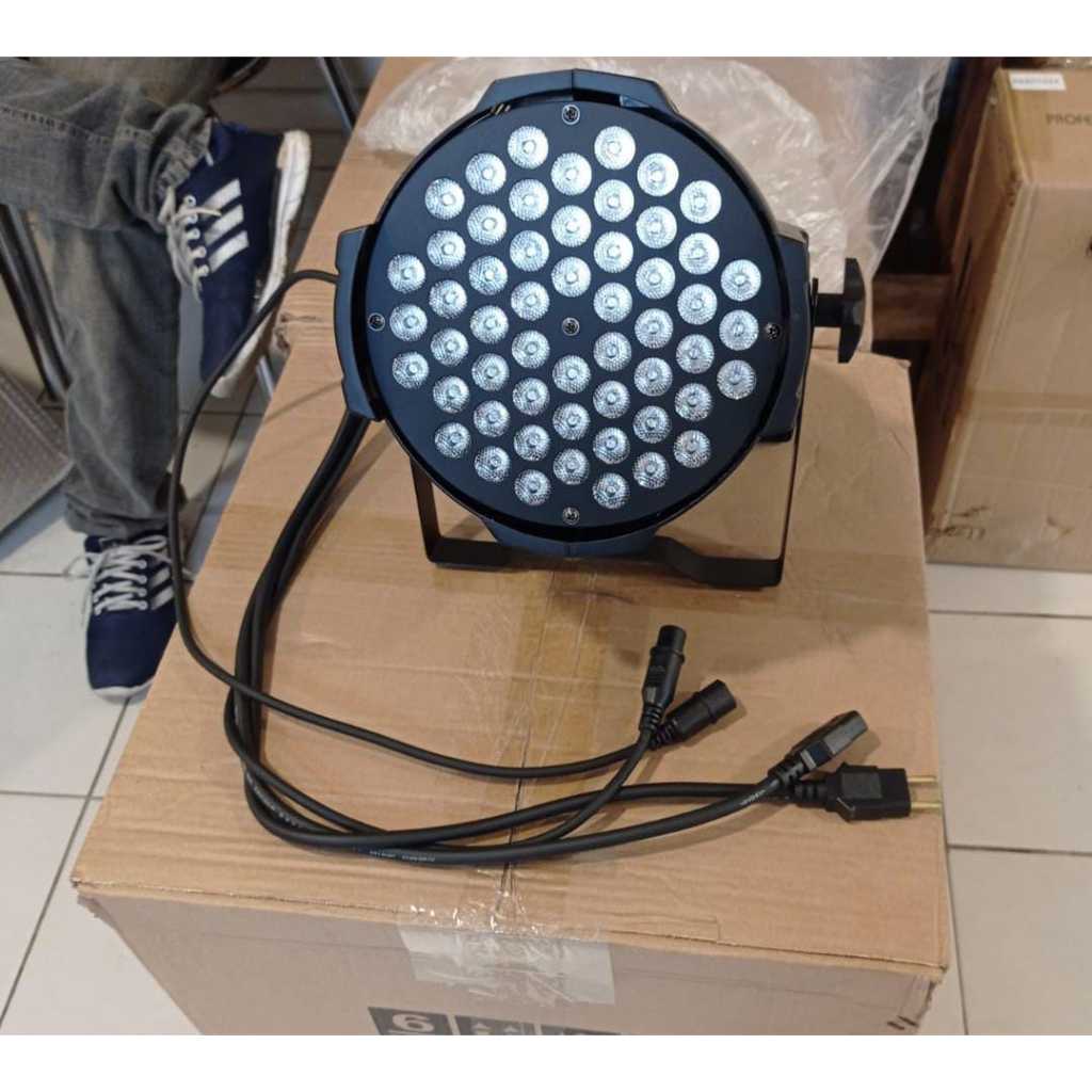 lampu lighting par led 54 RGBW 3WATT PER LED - 4 kabel