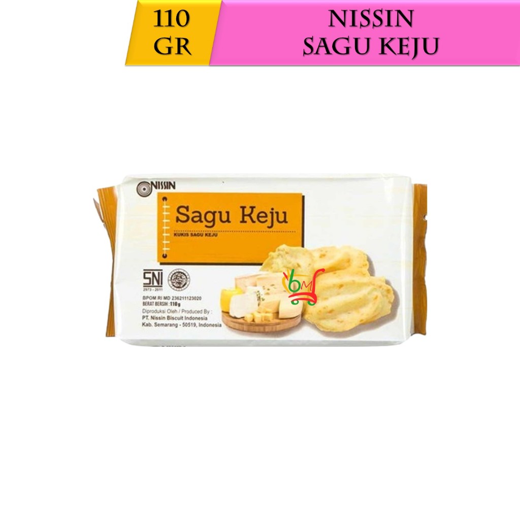 

Nissin Sagu Keju Biskuit Sagu dengan Keju Parut Kering