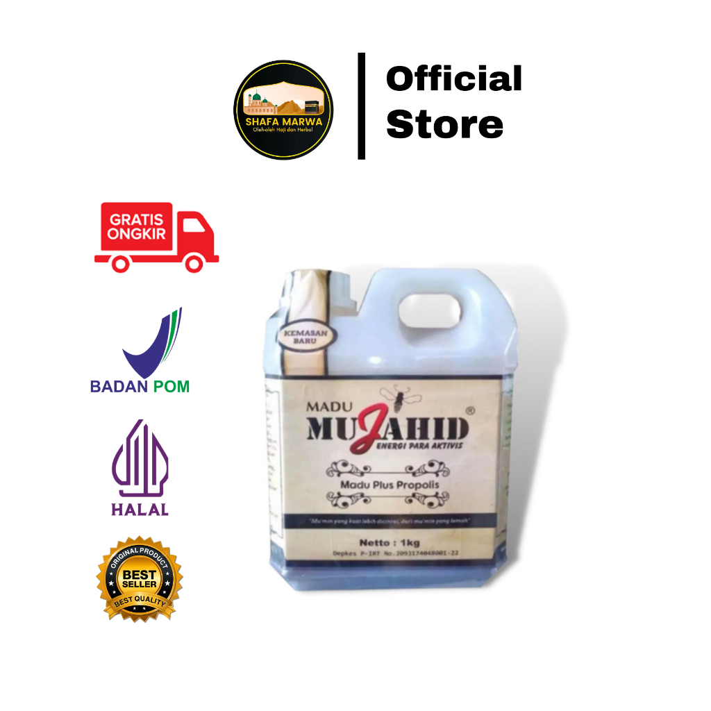 

madu mujahid propolis 1kg madu propolis manis