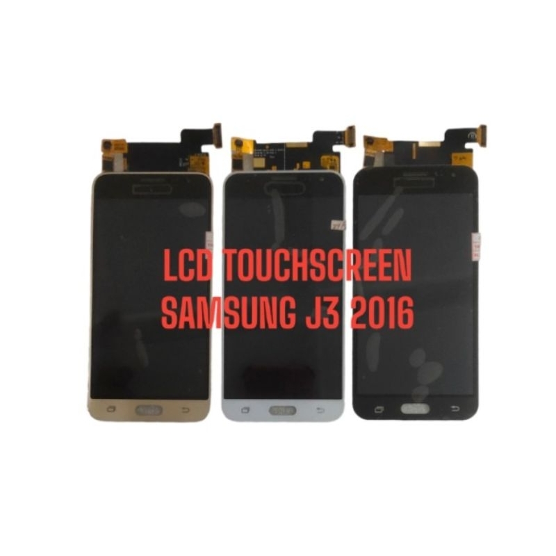 LCD TOUCHSCREEN SAMSUNG J320H - LCD FULLSET SAMSUNG J320 J3 2016 LCD ORIGINAL OEM