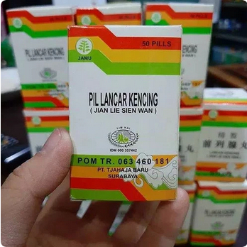 Pil Lancar Kencing (Jian Lie Sien Wan) - Minuman Prostat dan Sakit Seni